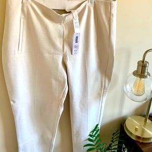 Chico’s tan ankle leggings. Brand new!